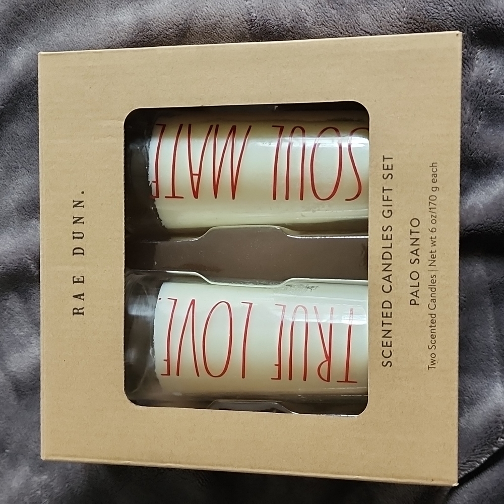 NEW Rae Dunn candle gift set
